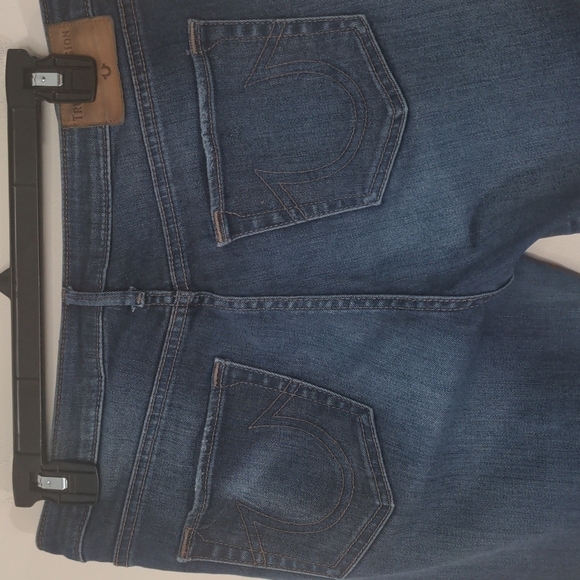 TRUE religion Halle Mid Rise Super Skinny Distressed Jeans 28 - Picture 6 of 9